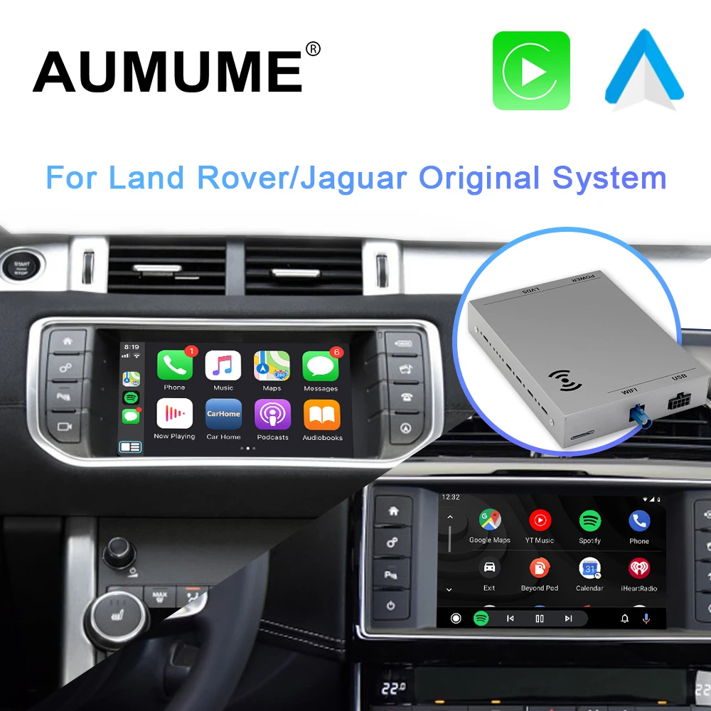 

Carplay Module For Land Rover/Range Rover/Evoque/Discovery4 Jaguar/XE/XF Android Auto Wireless CarPlay Adapter Box Stereo Bosch