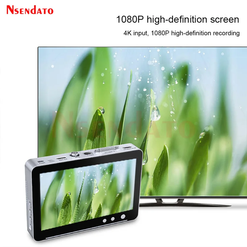 HDMI DVI VGA SDI RCA Video Recorder Capture Box SSD Device StandAlone Endoscop Camera HDMI VGA YPbPr Analog SDI Capture Card