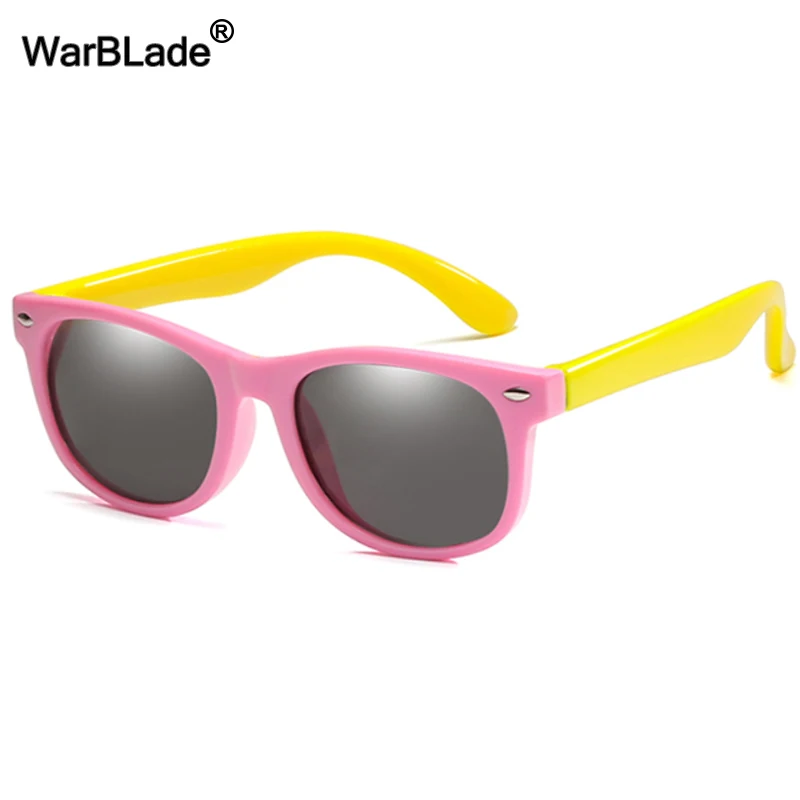 Sunglasses Cute Children Polarized TR90 Boys Girls Kids Silicone Safety for Baby UV400 Eyewear Oculos polarized sunglasses
