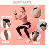 New Fabric Resistance Hip Booty Bands Elastic Glute Thigh Workout Squat Circle Stretch Fitness Strips Loops Yoga Gym Equipment 2