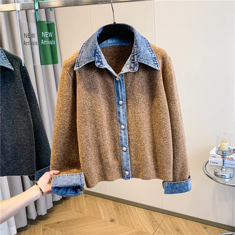 Brown color [sweet and spicy/beautiful/fashionable/fashionable/foreign style]