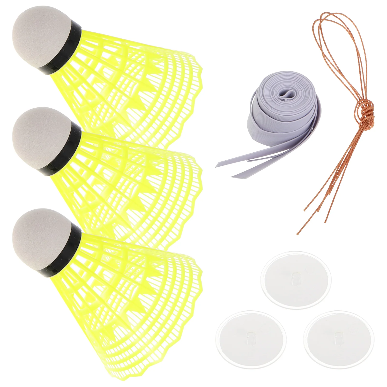 Badminton Trainer Solo Rebound Ball Indoor Self Returning Shuttlecock Individual