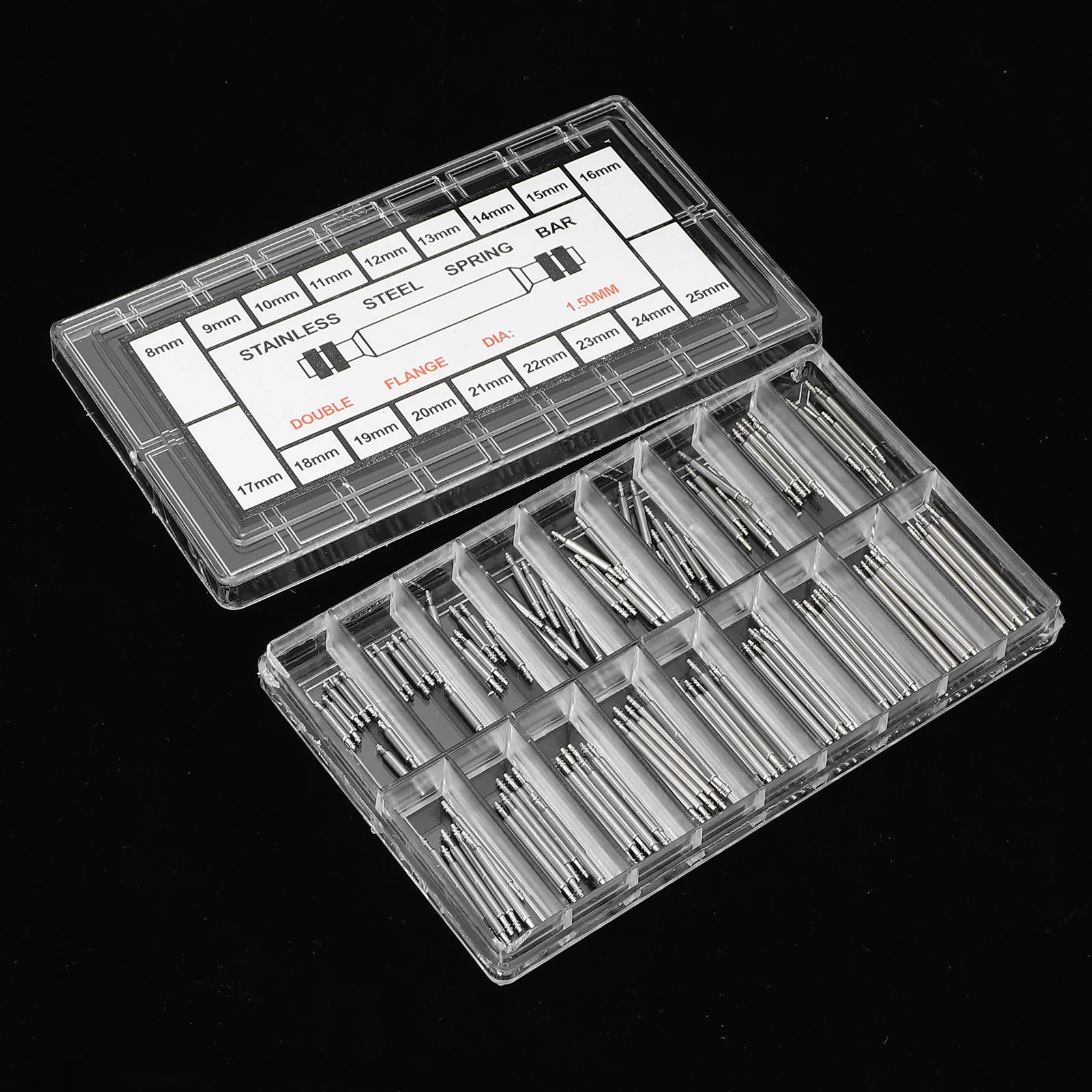 Watch Band Spring Bars Link Pins Alloy Heavy Duty Watch Band Pins Traditional and Smart Watches