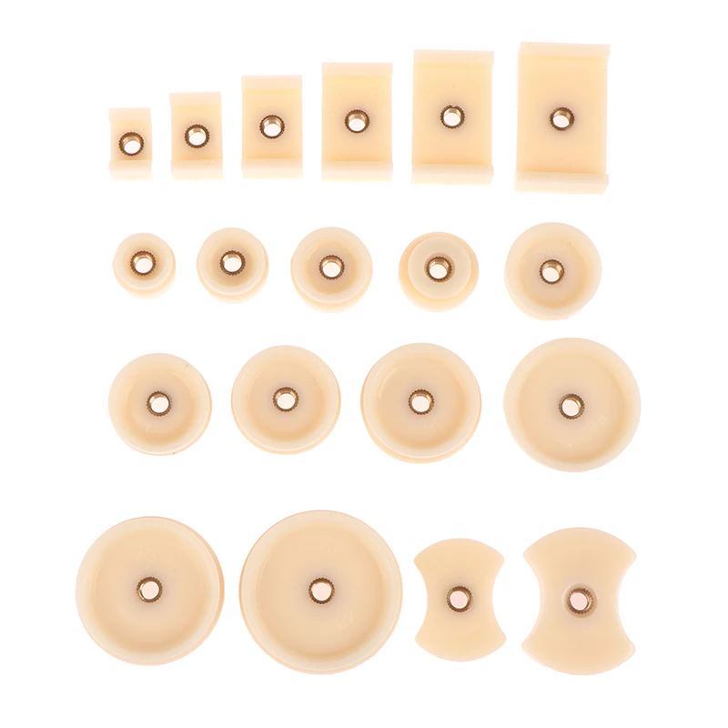 Watch Back Press Tool Set Nylon Prevent Slip 20pcs Fitting Dies Watch Back Case Closer for Watchmaker Watch Repair Tools