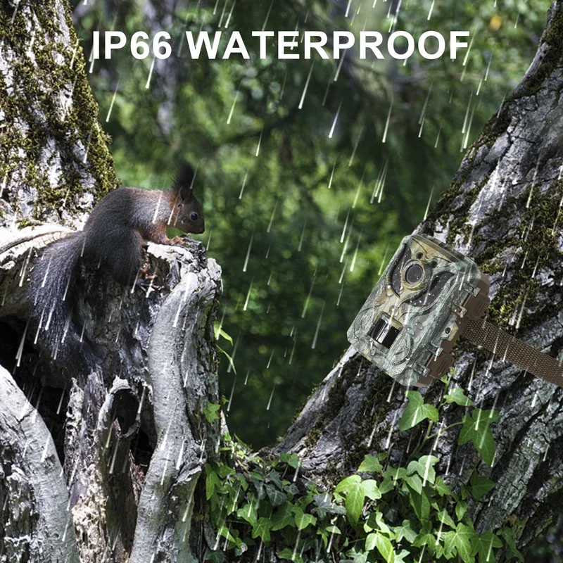 Mini HD 16MP 1080P Hunting Trail Camera Infrared Night Vision Waterproof Motion Activated Photo Animal Observation Camera - Image 3