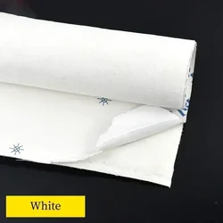 Versatile Self - Adhesive Suede Fabric Patches - 50x143cm (White)