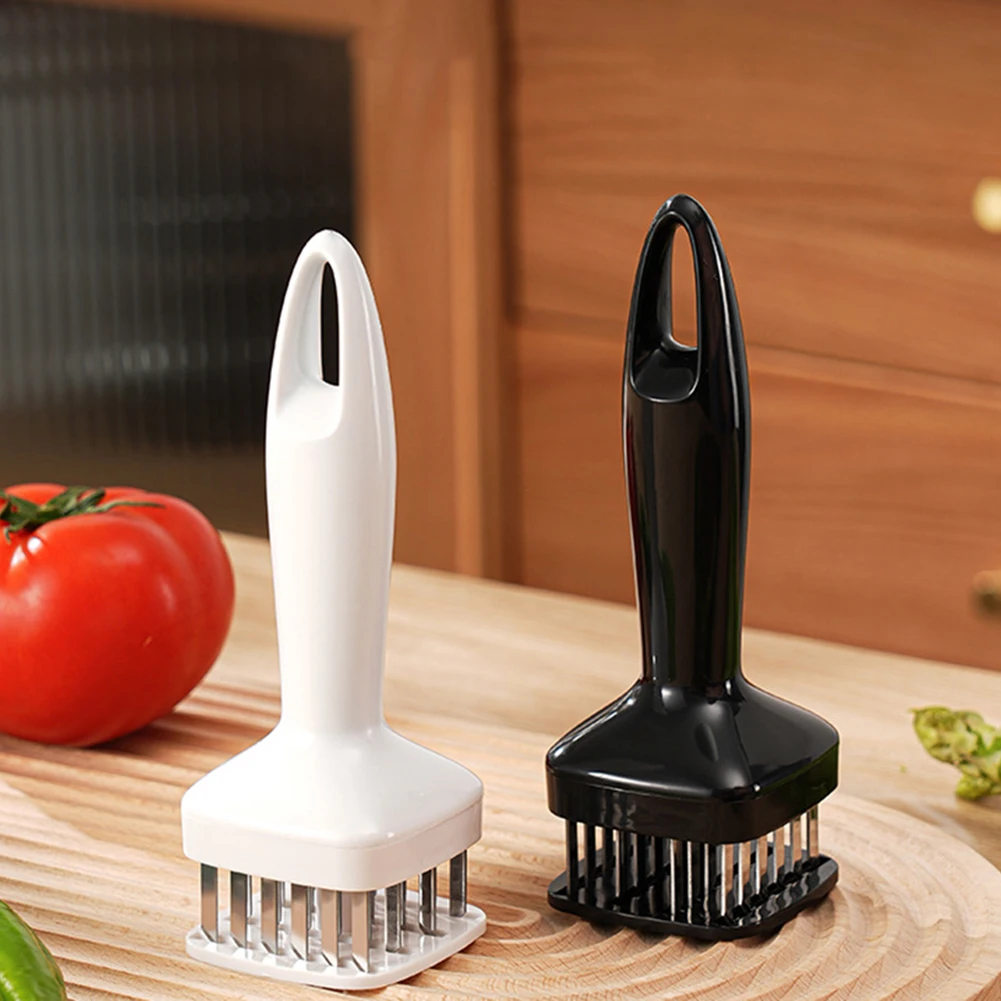 Meat Tenderizer Tender Meat 24 Needle Automatic Spring Grinder Stainless Steel Machine Hammer Kitchen Tool Accessories