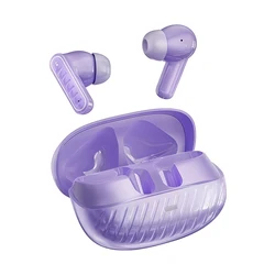 Wireless Noise Cancelling Over - Ear Bluetooth Headphones with Built - In Microphone and Long Battery Life (PURPLE)