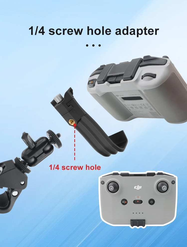 Fernbedienung Fahrrad Halterung Ständer für DJI RC-N1/N2/N3 Fahrrad Radfahren Lenker Clip Halter Halterung Für DJI NEO/Air 3S Zubehör – Detail 2