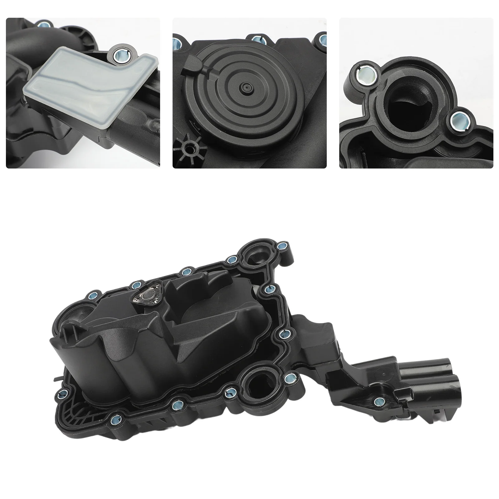Engine Crankcase Vent Valve For 2005- A4 A5 Q5 A6 Q7 A8 3L3.2L Engine Crankcase Vent Valve 06E103547E 06E103547G 06E103547P