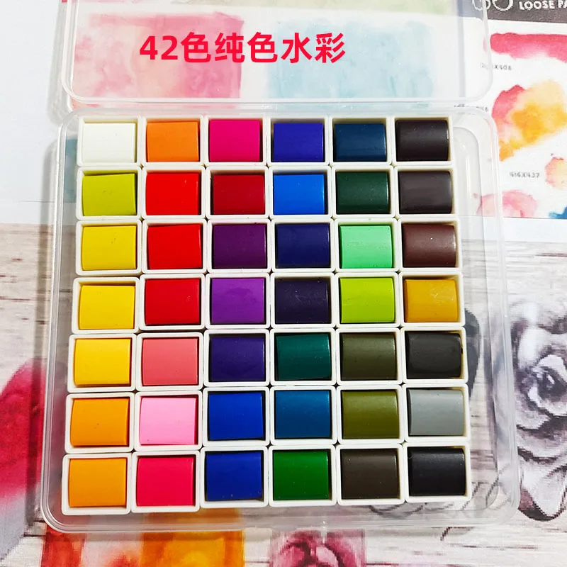Green Rainbow Super Color Shift Handmade Shimmer Watercolor Paint -   Hong Kong