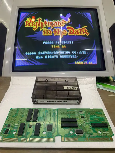 SNK MVS ナイトメア・イン・ザ・ダーク アーケード 基板 SNK MVS