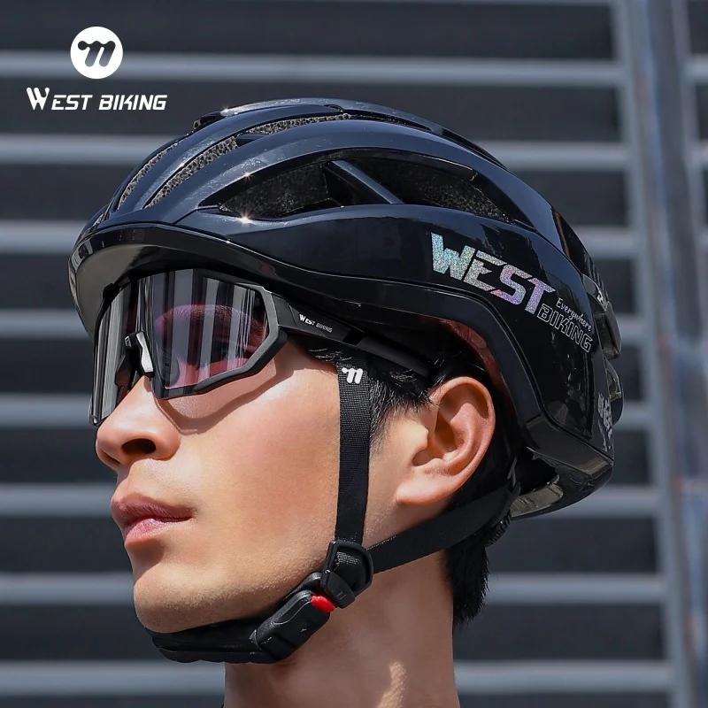 WEST BIKING Anti-fog Photochromic Glasses UV400 Protection Outdoor Sunglasses Unisex Cycling Glasses Windproof Goggles Eyewear