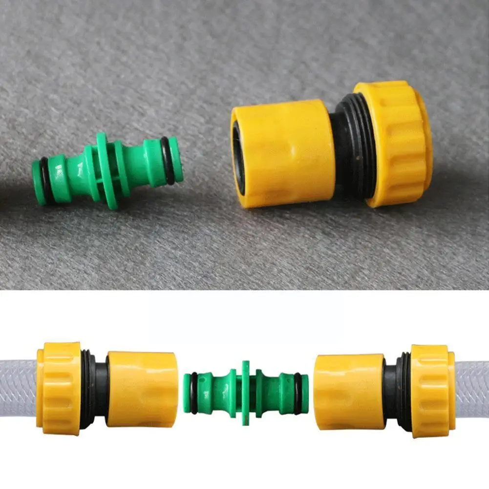 

1/2" Garden Hose Plastic Fitting Faucet Pipe Fitting Connector Fitting Pipe Homemade Garden Adapter Water Gadgets Cleaning Z2P7