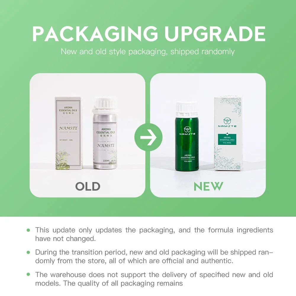 100 مللي زيت العطور الروائح تنطبق على المرطب لتنقي...