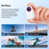NEEWER 4 Pcs ND Filter For Insta360 GO 2/GO 3 Action Camera Accessories Polarizer Neutral Density Filters with Multi Nano Coated 6
