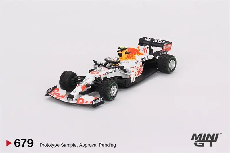 

PreSale MINI GT 1:64 2021 F1 RB Racing RB16B турецкий GP белый #33 Max / #11 S. Перес Коллекционная литой Миниатюрная модель автомобиля