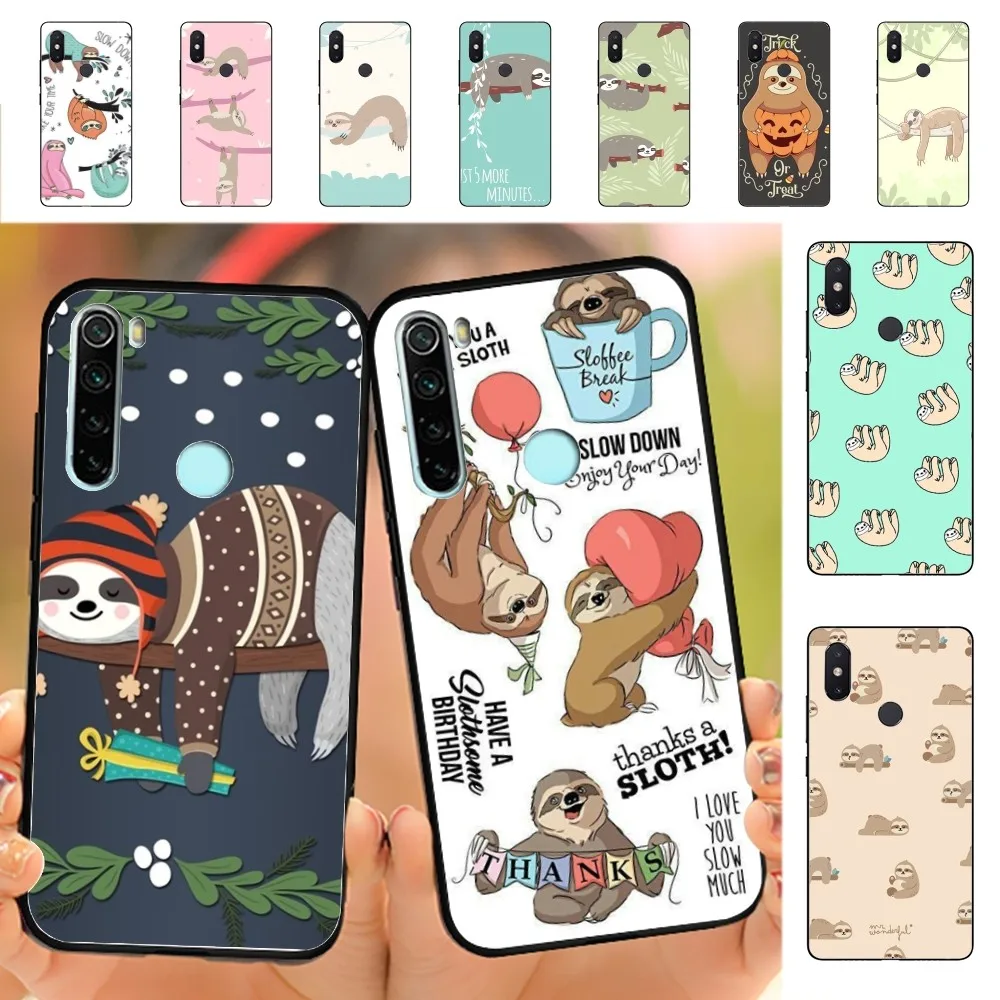 

Sloth Phone Case For Redmi Note 4 X 5 A 6 7 8 Pro T 9 Pro 9S 10 Pro 11 Pro 11S 11Epro PocoM3pro