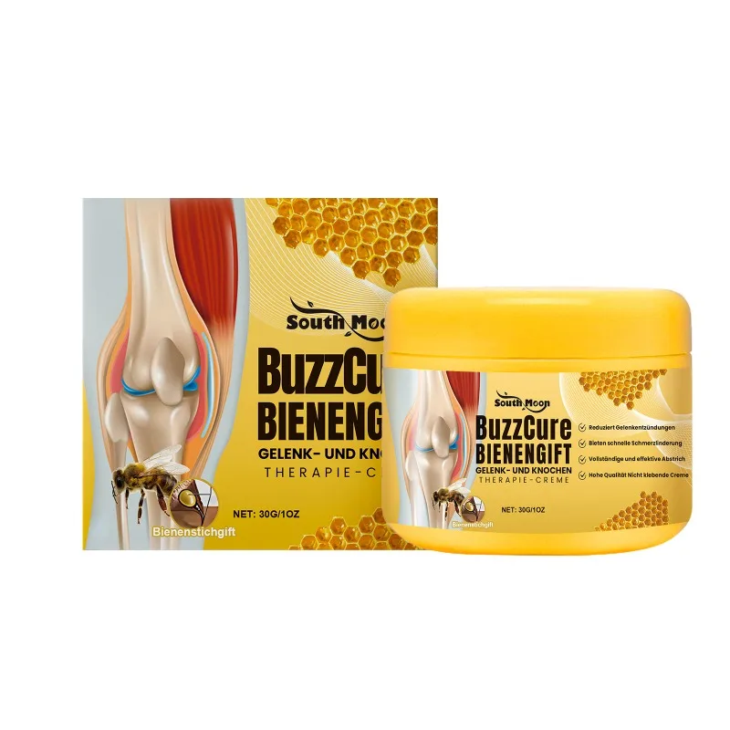 Bee Venom Cream Relieves Discomfort Massage Care Soothing Arthritis Rheumatism Apply Cream for Joint Shoulder and Neck Pain