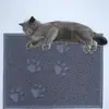 30x40cm Cat Litter Mat Strong PVC Pet Cleaning Carpet Reusable Floor Protector for Cat Dog Claws Gray Pet Cleaning Carpet 6