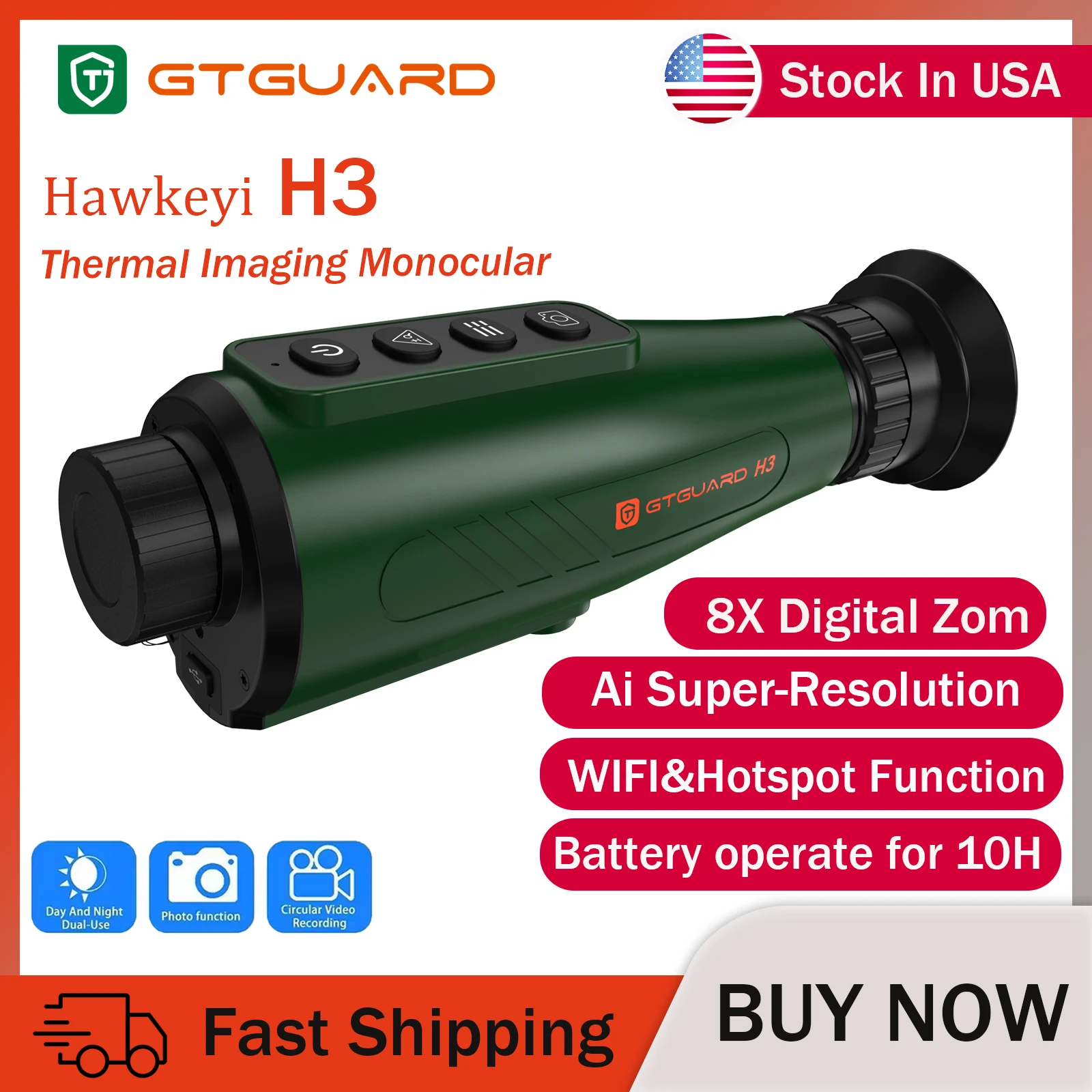 Thermal Imaging Monocular 1