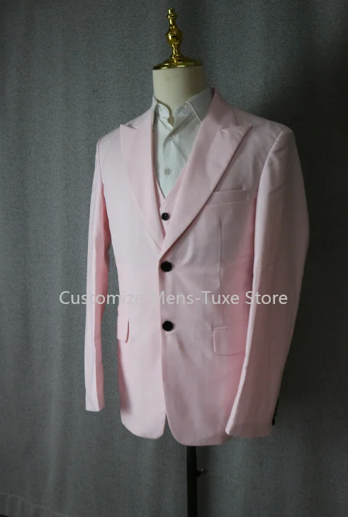 Costume de Luxe Rose pour Homme