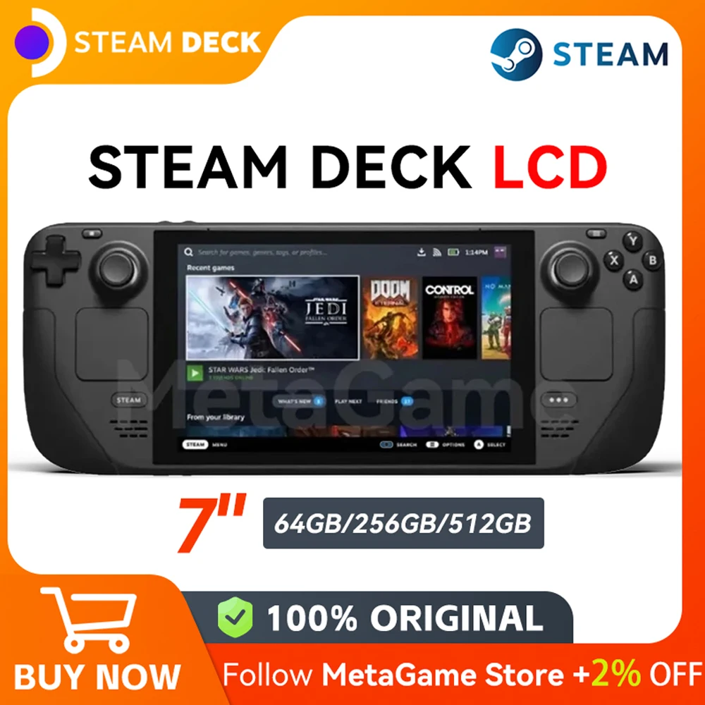 最安値！steam deck 512gbのカード付き　本体は64gb 最安値！steam deck 512gbのカード付き 本体は64gb Valve Steam