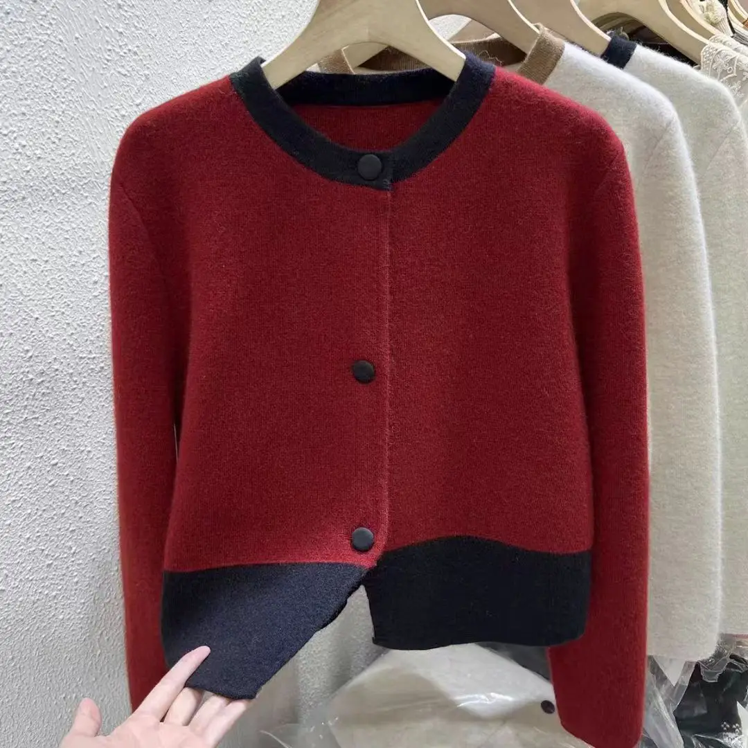 Women Autumn Winter Knitted Sweater Cardigan