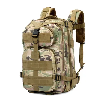 Borsa da Viaggio Grande 30L, Zaino Mimetico per Escursionismo, Campeggio, Viaggi, Pesca, Palestra