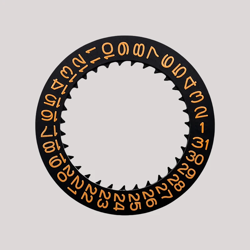 Automatic Mechanical Day Date Dial Wheel - Red, Blue, Black 세트