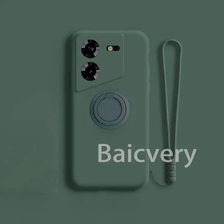 Custodia Morbida Protettiva In Tpu Per Tecno Pova 5 Pova5 Custodia Posteriore In Tpu Soft Funda Coque Con Anello