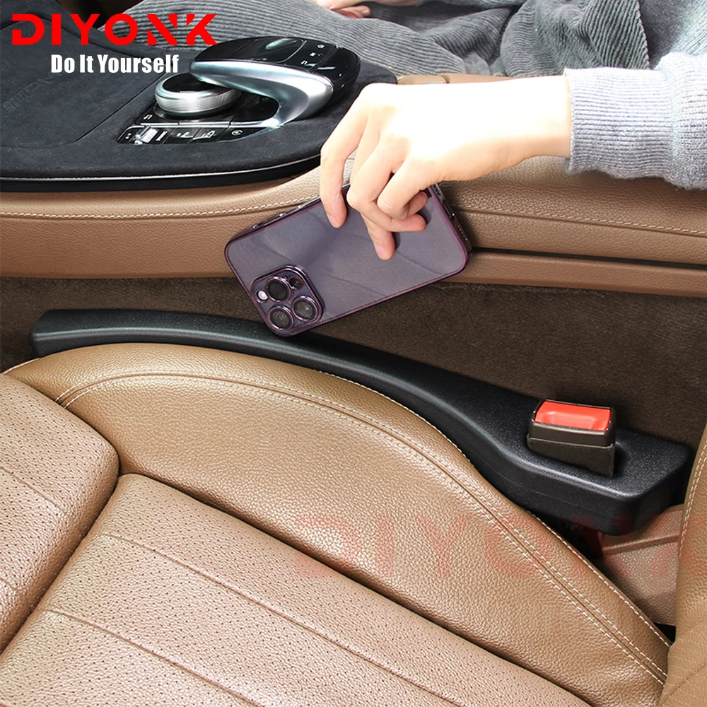 2pcs Car Seat Gap Filler, Universal Car Seat Gap Plug To Fill The