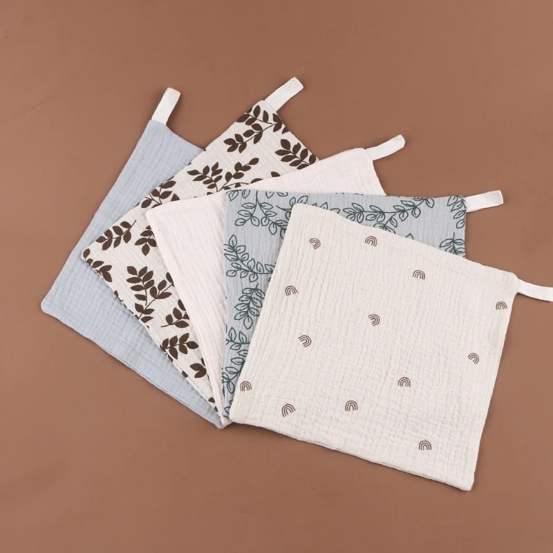 10PCS Baby Towel Set Teething Bibs for Toddler Burp Cloth Gauze-Cotton Handkerchief Back Absorb Towel Newborn Bath Facecloth bath towel cotton towel baby towel muslin burp cloth