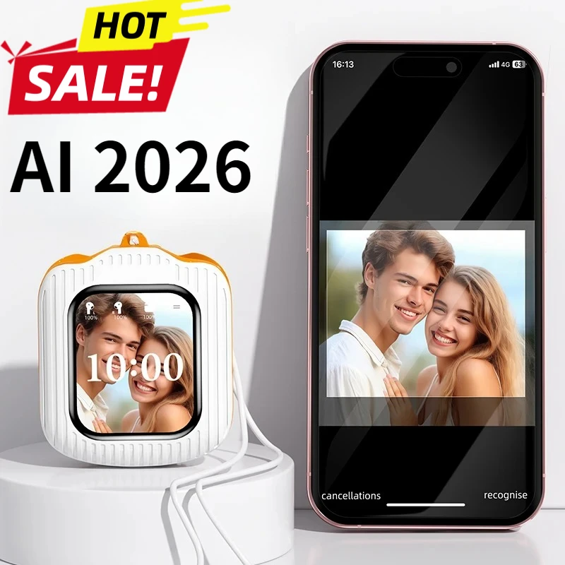 NEW Smart Touch Screen Earbuds Built in MP3 Player AI Noise Cancelling Translator Wireless Camera Control Flagship 2026