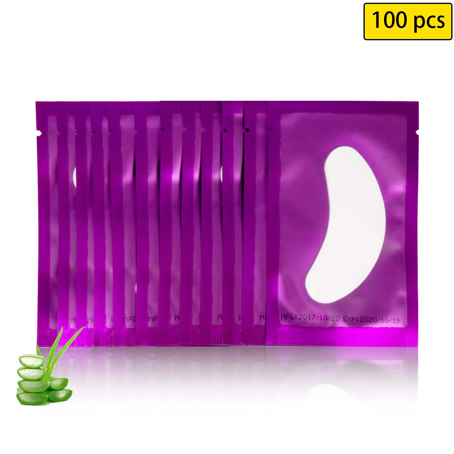 100 pairs Purple