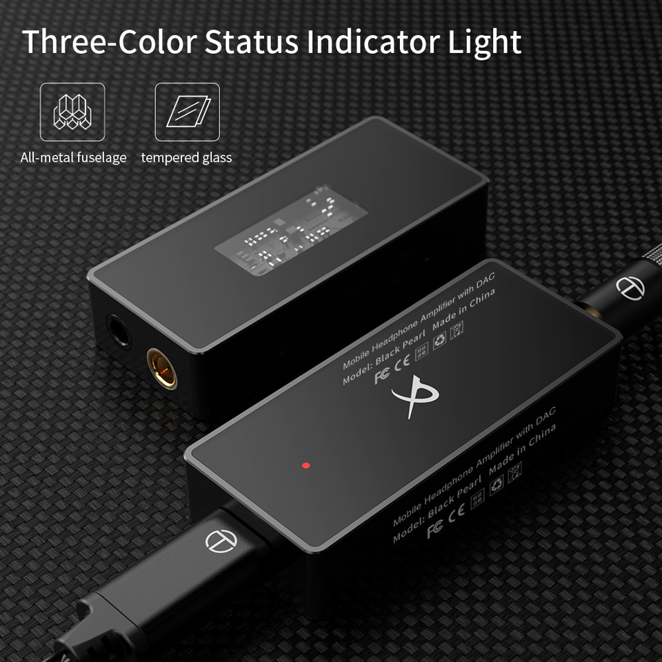  TRN Black Pearl HiFi High-performance DAC decoding dual chip  Digital Audio Decoder 