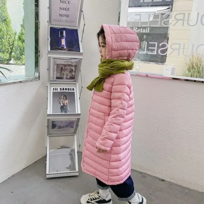두껍고 따뜻한 겨울 소녀 재킷, 십대 소녀 겨울 따뜻한 파카 코트, 여아용 모피 후드 두꺼운 겉옷 의류 A65