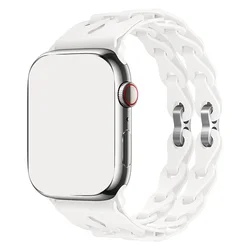 Premium Silicone Sport Strap Bracelet for 38mm 40mm 41mm (W)