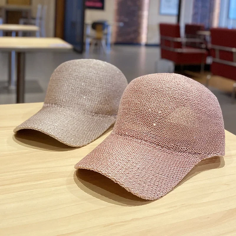 Sunscreen Summer Adjustable Baseball Caps Anti-UV Straw Hat Woman Outdoor Casual Sun Hats sun hat sun protection hat