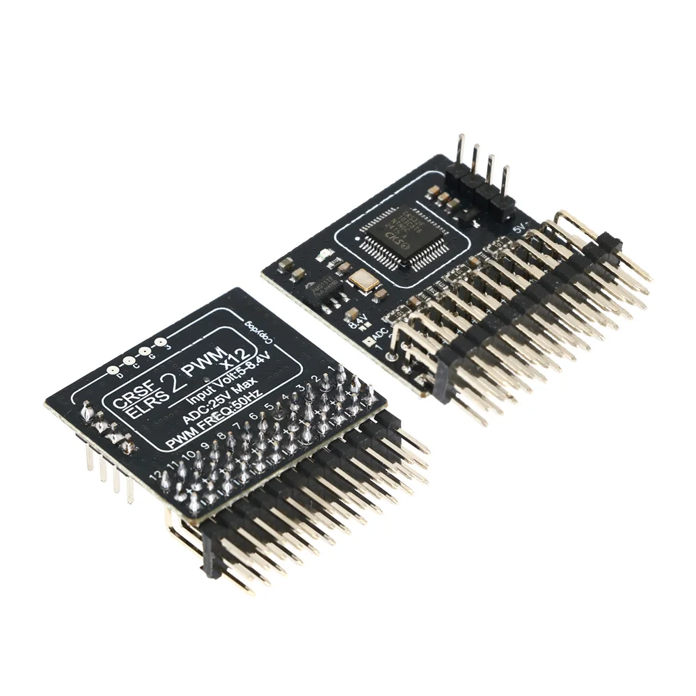 Carte Adaptateur PWM 12 Canaux CRSF ELRS pour Récepteur Radio