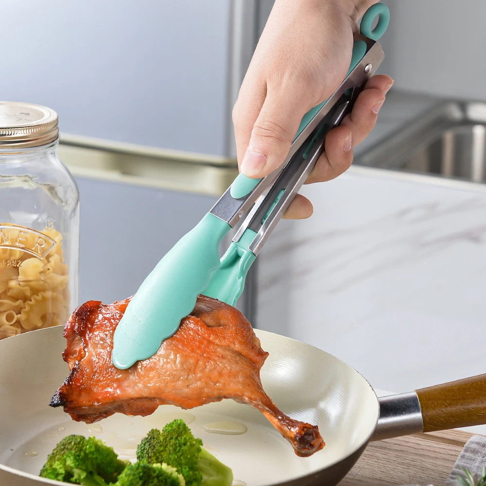 BBQ Grilling Tong For Kitchen Cooking