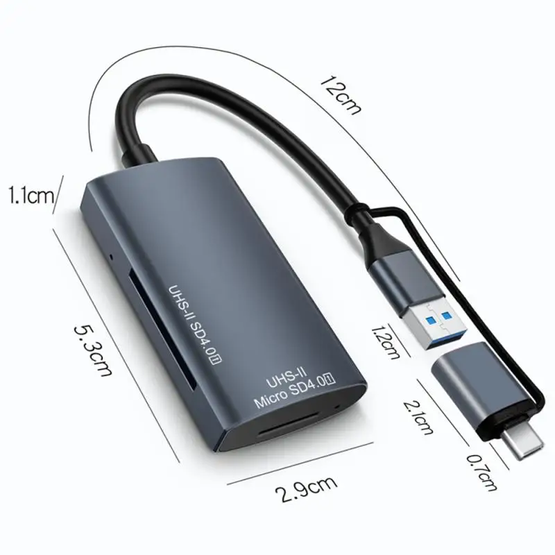 맥북 휴대폰용 USB 3.0 Otg 어댑터, USB-c 허브, 2 in 1 다기능 노트북 액세서리, 1-5PCs