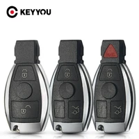 KEYYOU สําหรับ Mercedes Benz ปี 2000 + รองรับ NEC และ BGA 2/3/4 ปุ่ม Keyless Entry รีโมทกุญแจรถ
