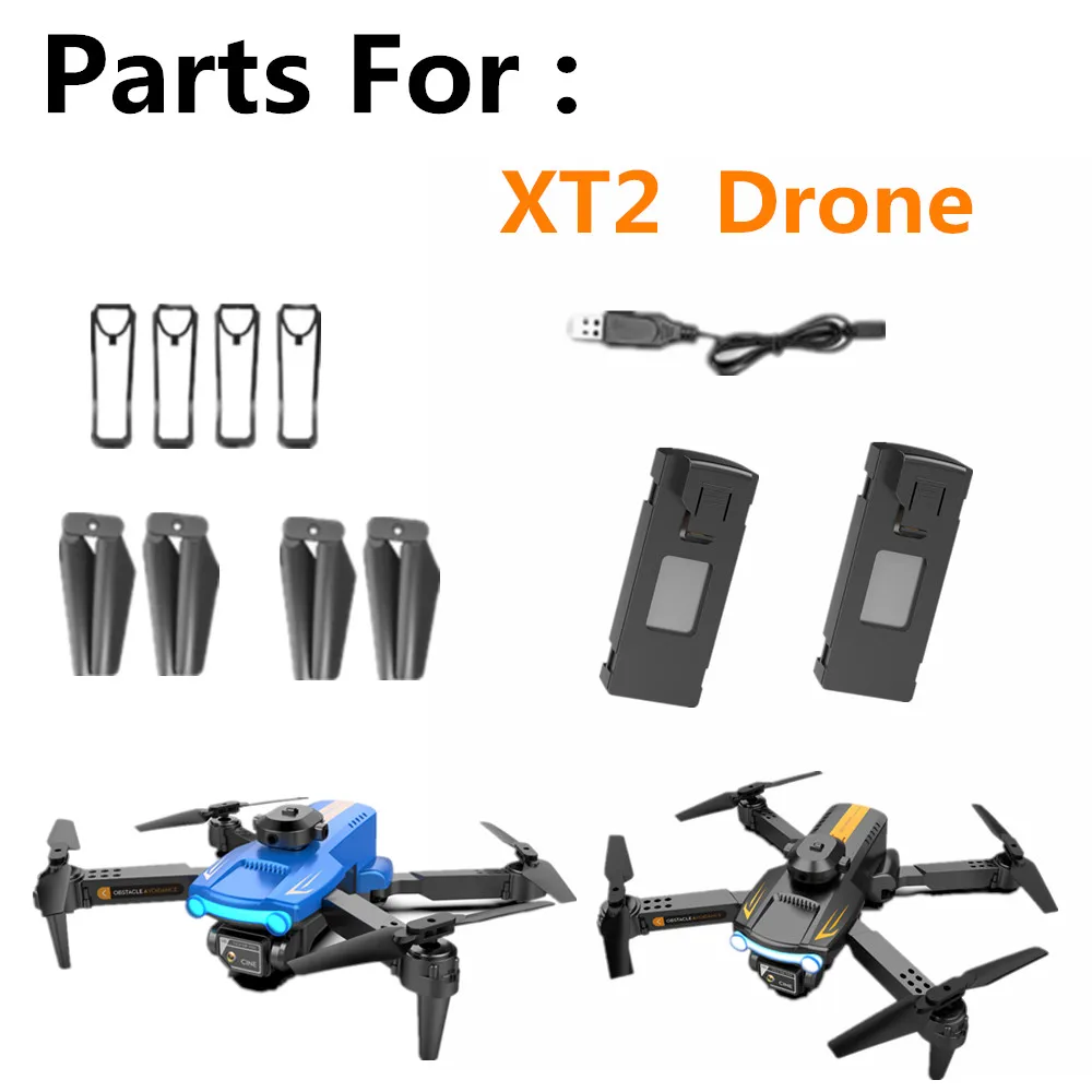 Xt2 Drone Batteria 3.7V 1800Mah/Elica Maple Leaf Xt2 Droni Pezzi Di Ricambio Accessori Originali Volare 10 Minuti