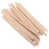 100 Pcs Hair Removal Wax Stick Spatula Waxing Sticks for Applicator Tool Wooden 5