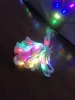 3D Colorful 20m tubing tail for LED kites for mantaray delta kites parafoil all in high brightness with color and speed change 3