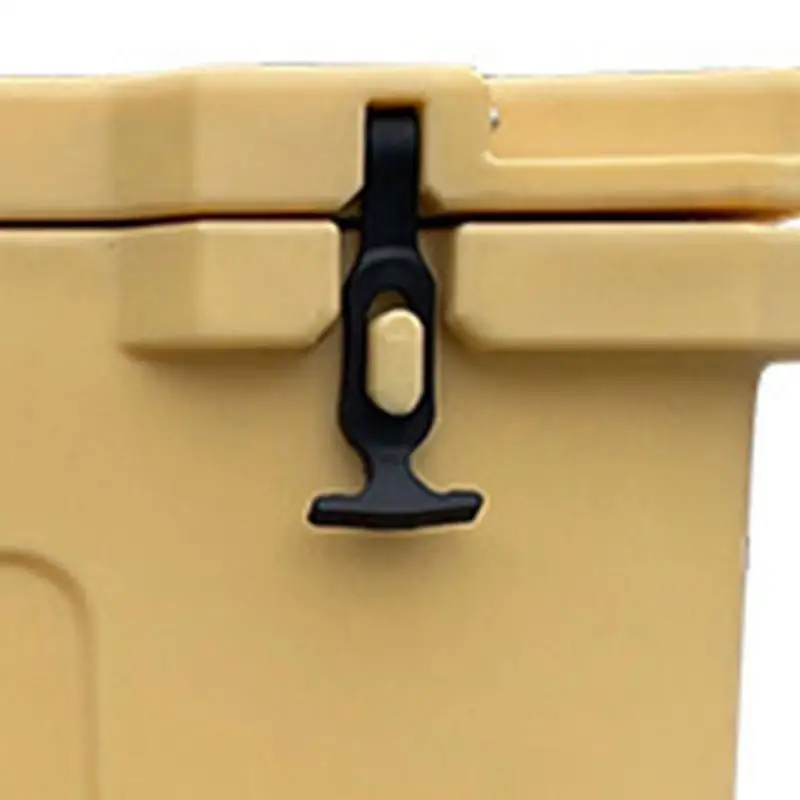 Rubber Latches Elastic T-Handle Hood Catch Cooler Latches Multi-Purpose Safety Locks Flexible Draw With Brackets For