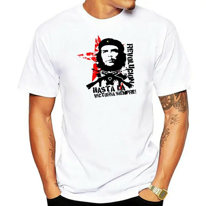 

Men tshirt Hasta La Victoria Siempre! Che Guevara T Shirt T Shirt women T-Shirt tees top