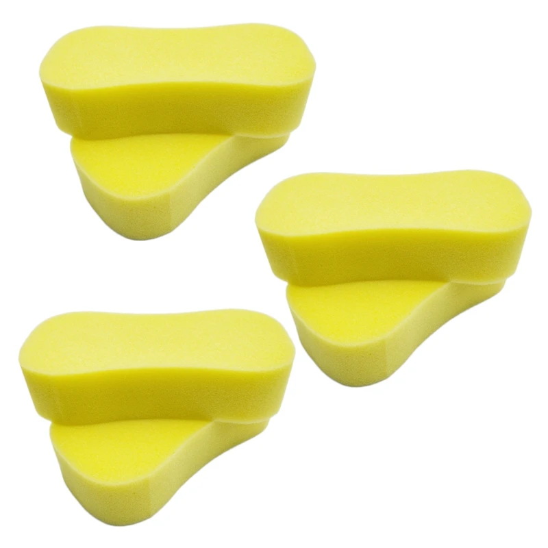 

Car Wash Sponge Extra Large Size Washing Cellulose Super Absorbent Multi-Use Cleaning Sponge - Yellow 6 Packs