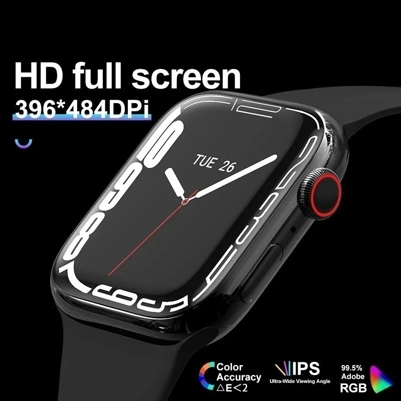 2022 Ʈ ġ GS7 ø   SmartWatch ȭ  ð   Pk X8 Max W27  ÷ Ǹ